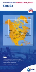 Wegenkaart - landkaart 1 Canada | ANWB Media