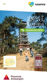 Wandelknooppuntenkaart Wandelnetwerk BE Kempense Heuvelrug | Provincie Antwerpen Toerisme