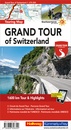 Wegenkaart - landkaart Grand Tour of Zwitserland  Touring map | Hallwag