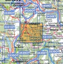 Wandelkaart - Topografische kaart 3431OT Lac d'Annecy | IGN - Institut Géographique National