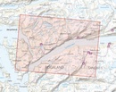 Wandelkaart Hoyfjellskart Preikestolen | Calazo