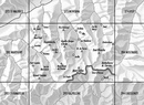 Wandelkaart - Topografische kaart 283 Arolla | Swisstopo
