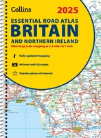 Essential Road Atlas Britain 2025 | A4 | Ringband