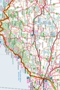Wegenkaart - landkaart Melbourne to Adelaide | Hema Maps