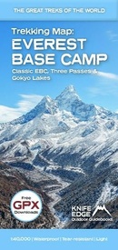 Wandelkaart Everest Base Camp Trekking Map | Knife Edge Outdoor