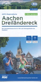 Fietskaart ADFC Regionalkarte Aken - Aachen, Dreiländereck | BVA BikeMedia