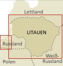Wegenkaart - landkaart Litauen | Reise Know-How Verlag