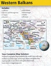 Wegenkaart - landkaart 3327 Adventure Map Western Balkans - Westelijke Balkan | National Geographic