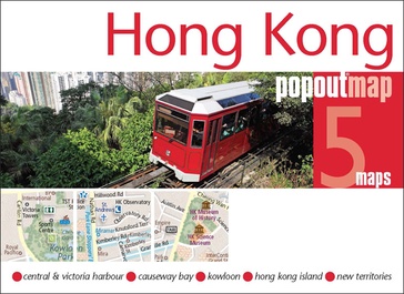 Stadsplattegrond Popout Map Hong Kong | Compass Maps