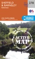 Wandelkaart - Topografische kaart 278 OS Explorer Map | Active Sheffield / Barnsley | Ordnance Survey