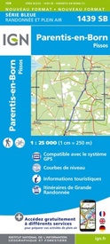 Wandelkaart - Topografische kaart 1439SB Parentis-en-Born | IGN - Institut Géographique National