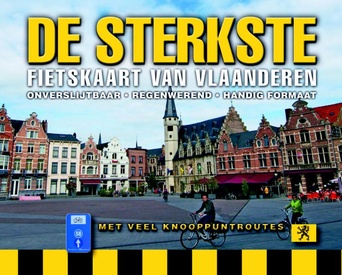 Fietskaart De sterkste fietskaart van Vlaanderen | Op Lemen Voeten