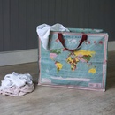 Tas Jumbo Shopper vintage world map | Rex London