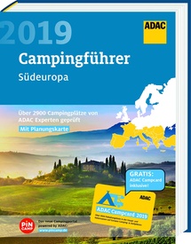 Opruiming - Campinggids Campingführer Südeuropa 2019 - Zuid Europa | ADAC
