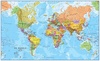 Wereldkaart 64P-zvl Politiek, 101 x 59 cm | Maps International