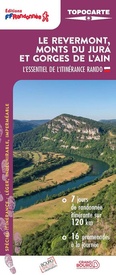 Wandelkaart Le Revermont, monts du Jura et gorges de l'Ain | FFRP