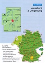 Fietskaart ADFC Regionalkarte Augsburg und Umgebung | BVA BikeMedia