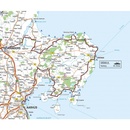 Wegenkaart - landkaart Turistkort Danmark med Margueritruten + bykort - Margrietroute | Scanmaps