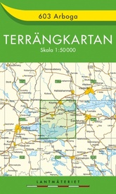 Wandelkaart - Topografische kaart 603 Terrängkartan Arboga | Lantmäteriet