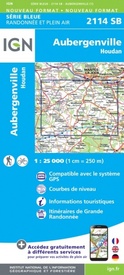 Wandelkaart - Topografische kaart 2114SB Houdan - Aubergenville | IGN - Institut Géographique National