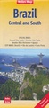 Wegenkaart - landkaart Brazil south & central | Nelles Verlag