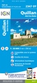 Wandelkaart - Topografische kaart 2347OT Quillan, Alet-les-Bains, Couiza, Rennes-les-Bains, Esperaza | IGN - Institut Géographique National