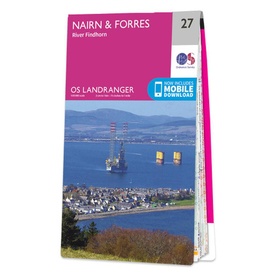 Wandelkaart - Topografische kaart 027 Landranger Nairn & Forres, River Findhorn | Ordnance Survey