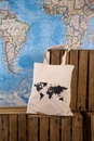 Tas Tote bag Wereld Naturel | Craenen