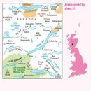 Wandelkaart - Topografische kaart 051 Landranger Loch Tay & Glen Dochart | Ordnance Survey