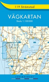 Wegenkaart - landkaart 119 Vägkartan Strömstad | Lantmäteriet