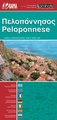 Wegenkaart - landkaart Peloponnese - Peloponnesos | Orama