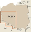 Wegenkaart - landkaart Polen südwest – Polen Zuid-West | Reise Know-How Verlag