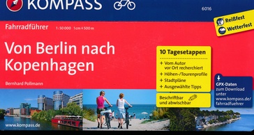Fietsgids Von Berlin nach Kopenhagen | Kompass