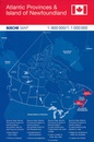 Wegenkaart - landkaart Atlantic Provinces & Newfoundland | Busche Map