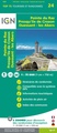 Fietskaart - Wandelkaart 24 Bretagne - Pointe du Raz, Presqu'ile de Crozon, Ouessant - les Abers | IGN - Institut Géographique National