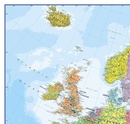 Wandkaart 56 Europa, 139 x 100 cm | Maps International