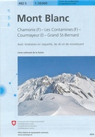Ski kaart Mont Blanc