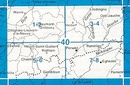 Wandelkaart - Topografische kaart 40/7-8 Topo25 Perwez - Éghezée | NGI - Nationaal Geografisch Instituut