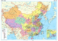 China – political, 95 x 69 cm