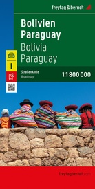 Wegenkaart - landkaart Bolivien - Paraguay - Bolivië Paraguay | Freytag & Berndt