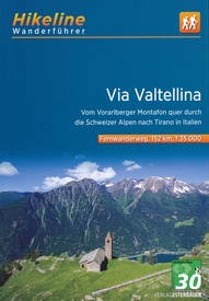 Wandelgids Hikeline Via Valtellina | Esterbauer