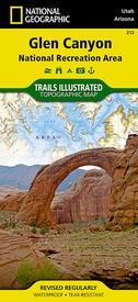 Wandelkaart - Topografische kaart 213 Glen Canyon National Recreation Area | National Geographic