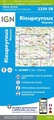 Wandelkaart - Topografische kaart 2339SB Rieupeyroux - Moyrazes | IGN - Institut Géographique National