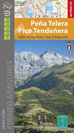 Wandelkaart Pena Telera - Pico Tendenera | Editorial Alpina