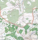 Wandelkaart - Topografische kaart R10 Luxemburg Moselle - Gander - Luxembourg - Remich | Topografische dienst Luxemburg