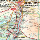 Wegenkaart - landkaart Egypt - Egypte | Gizi Map