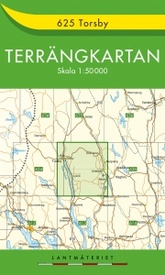Wandelkaart - Topografische kaart 625 Terrängkartan Torsby | Lantmäteriet