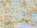 Wegenkaart - landkaart 1 Zuid Zweden | Kümmerly & Frey