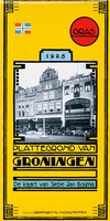 Plattegrond van Groningen - De kaart van Siebe Jan Bouma 1925