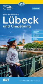 Fietskaart ADFC Regionalkarte Lübeck und umgebung | BVA BikeMedia